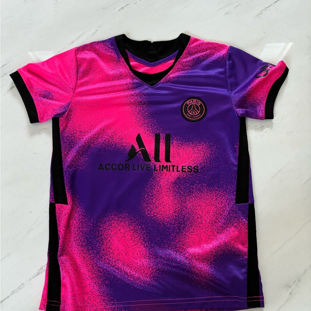 Kids Paris Saint Germain Mbappe jersey
